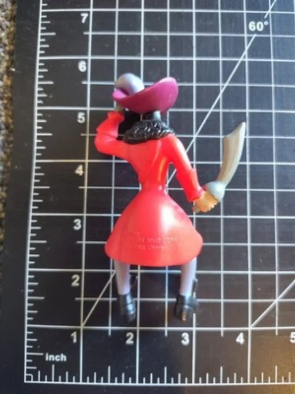 McDonalds Peter Pan Neverland Pirate ship CAPTAIN HOOK PVC figure 4